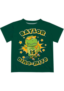 Vive La Fete Baylor Bears Infant Dino-Mite Short Sleeve T-Shirt Green