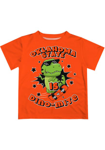 Vive La Fete Oklahoma State Cowboys Infant Dino-Mite Short Sleeve T-Shirt Orange