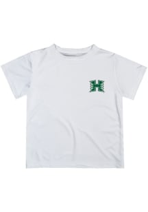Vive La Fete Hawaii Warriors Toddler White Impressions Short Sleeve T-Shirt