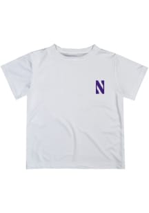 Vive La Fete Northwestern Wildcats Toddler White Impressions Short Sleeve T-Shirt