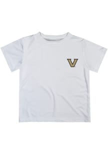 Vive La Fete Vanderbilt Commodores Toddler White Impressions Short Sleeve T-Shirt