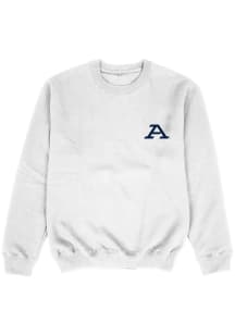 Vive La Fete Akron Zips Youth White Impressions Long Sleeve Crew Sweatshirt