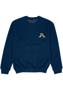 Vive La Fete Akron Zips Youth Blue Impressions Long Sleeve Crew Sweatshirt