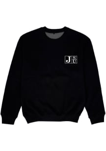 Vive La Fete Jackson State Tigers Youth Black Impressions Long Sleeve Crew Sweatshirt