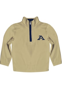 Vive La Fete Akron Zips Youth Gold Impressions Long Sleeve Quarter Zip Shirt