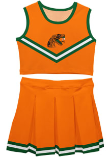 Vive La Fete Florida A&M Rattlers Toddler Girls Orange Ashley 2 Pc Sets Cheer