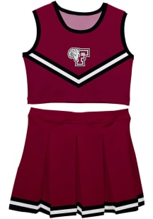 Vive La Fete Fordham Rams Toddler Girls Maroon Ashley 2 Pc Sets Cheer
