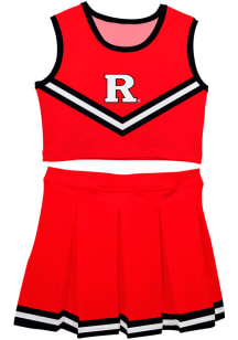 Vive La Fete Rutgers Scarlet Knights Toddler Girls Red Ashley 2 Pc Sets Cheer
