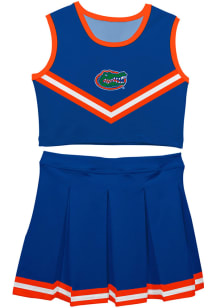 Vive La Fete Florida Gators Toddler Girls Blue Ashley 2 Pc Sets Cheer