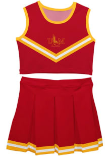 Vive La Fete Louisiana-Monroe Warhawks Toddler Girls Maroon Ashley 2 Pc Sets Cheer