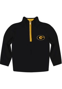 Vive La Fete Grambling State Tigers Youth Black Impressions Long Sleeve Quarter Zip Shirt