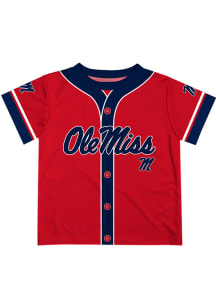 Lance Lynn  Vive La Fete Ole Miss Rebels Toddler Red Solid Short Sleeve T-Shirt
