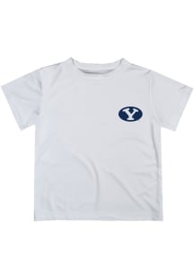 Vive La Fete BYU Cougars Youth White Impressions Short Sleeve T-Shirt