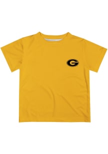 Vive La Fete Grambling State Tigers Youth Gold Impressions Short Sleeve T-Shirt