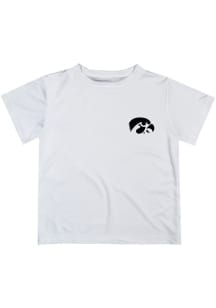 Vive La Fete Iowa Hawkeyes Youth White Impressions Short Sleeve T-Shirt