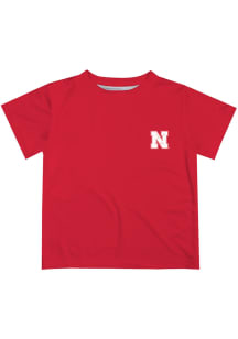 Vive La Fete Nebraska Cornhuskers Youth Red Impressions Short Sleeve T-Shirt