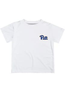 Vive La Fete Pitt Panthers Youth White Impressions Short Sleeve T-Shirt