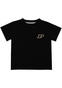 Vive La Fete Purdue Boilermakers Youth Black Impressions Short Sleeve T-Shirt