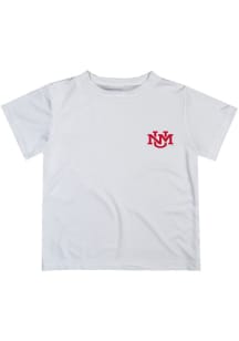 Vive La Fete New Mexico Lobos Youth White Impressions Short Sleeve T-Shirt