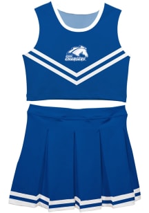 Vive La Fete UAH Chargers Girls Blue Ashley 2 Pc Set Cheer