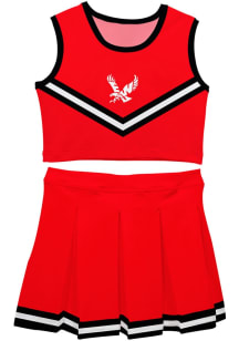 Vive La Fete Eastern Washington Eagles Girls Red Ashley 2 Pc Set Cheer