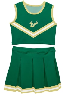 Vive La Fete South Florida Bulls Girls Green Ashley 2 Pc Set Cheer