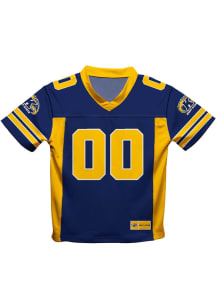 Vive La Fete Kent State Golden Flashes Toddler Blue Mesh Football Jersey
