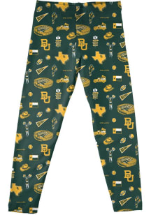 Vive La Fete Baylor Bears Girls Green Impressions Bottoms Leggings