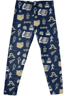Vive La Fete Akron Zips Infant Girls Blue Impressions Bottoms Leggings