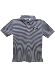 Vive La Fete Georgia Southern Eagles Toddler Navy Blue Pencil Stripe Short Sleeve Polo Shirt
