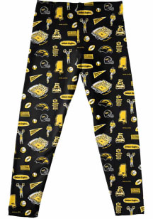 Vive La Fete Southern Mississippi Golden Eagles Toddler Black Impressions Bottoms Leggings