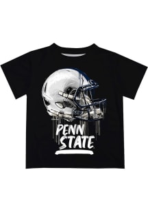 Vive La Fete Penn State Nittany Lions Youth Black Helmet Short Sleeve T-Shirt