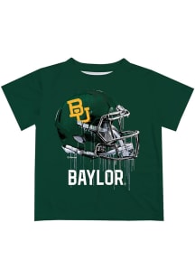 Vive La Fete Baylor Bears Infant Helmet Short Sleeve T-Shirt Green