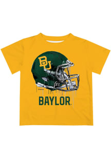 Vive La Fete Baylor Bears Infant Helmet Short Sleeve T-Shirt Gold