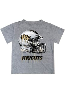 Vive La Fete UCF Knights Infant Helmet Short Sleeve T-Shirt Grey