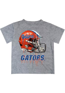 Vive La Fete Florida Gators Infant Helmet Short Sleeve T-Shirt Grey