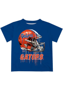 Vive La Fete Florida Gators Infant Helmet Short Sleeve T-Shirt Blue