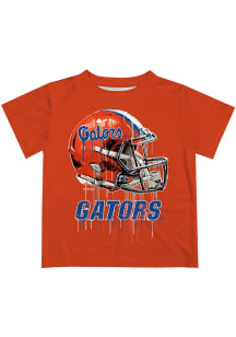 Vive La Fete Florida Gators Infant Helmet Short Sleeve T-Shirt Orange