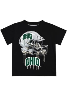 Vive La Fete Ohio Bobcats Infant Helmet Short Sleeve T-Shirt Black