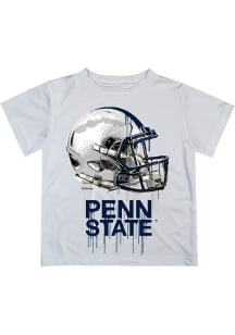 Vive La Fete Penn State Nittany Lions Infant Helmet Short Sleeve T-Shirt White