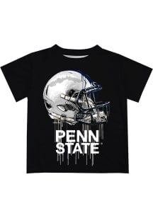 Vive La Fete Penn State Nittany Lions Infant Helmet Short Sleeve T-Shirt Black
