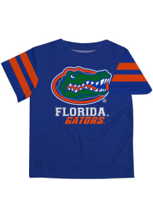 Vive La Fete Florida Gators Infant Stripes Short Sleeve T-Shirt Blue