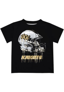 Vive La Fete UCF Knights Toddler Black Helmet Short Sleeve T-Shirt