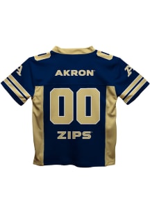 Vive La Fete Akron Zips Toddler Blue Mesh Football Jersey