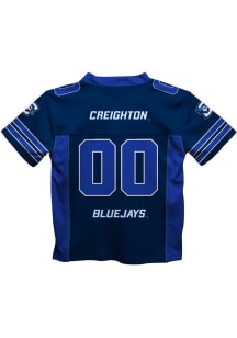 Vive La Fete Creighton Bluejays Toddler Navy Blue Mesh Football Jersey
