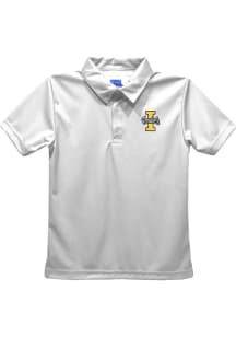 Vive La Fete Idaho Vandals Toddler White Team Short Sleeve Polo Shirt
