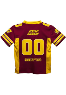Vive La Fete Central Michigan Chippewas Youth Maroon Mesh Football Jersey