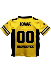 Vive La Fete Iowa Hawkeyes Youth Gold Mesh Football Jersey