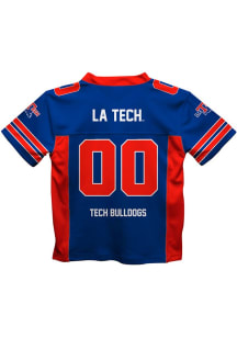 Vive La Fete Louisiana Tech Bulldogs Youth Blue Mesh Football Jersey