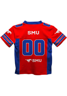 Vive La Fete SMU Mustangs Youth Red Mesh Football Jersey